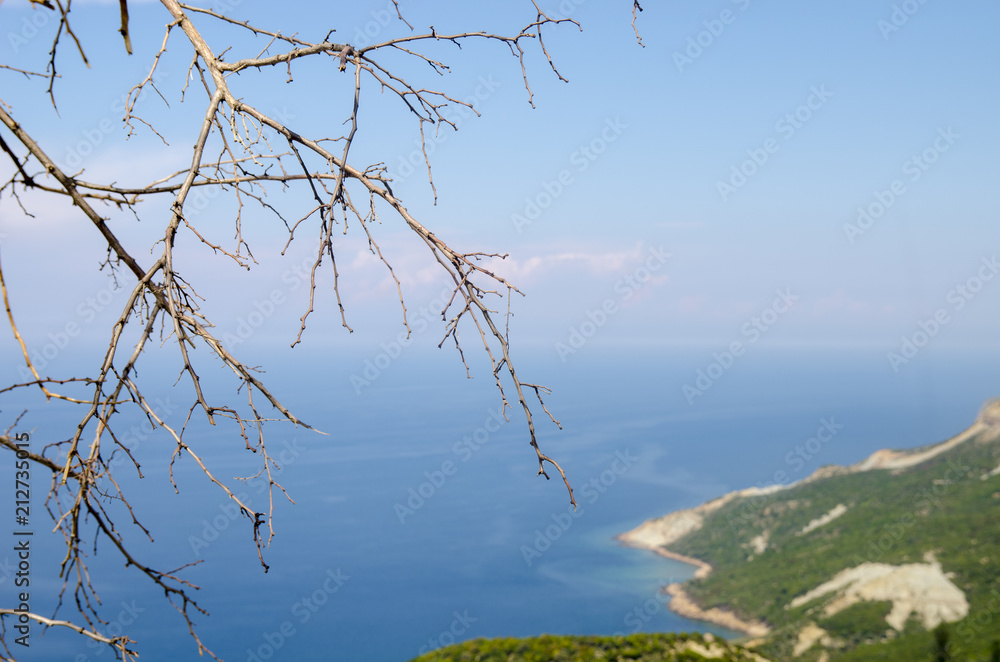 Fototapeta premium General view of Gokceada