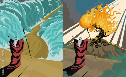 moses two scenes