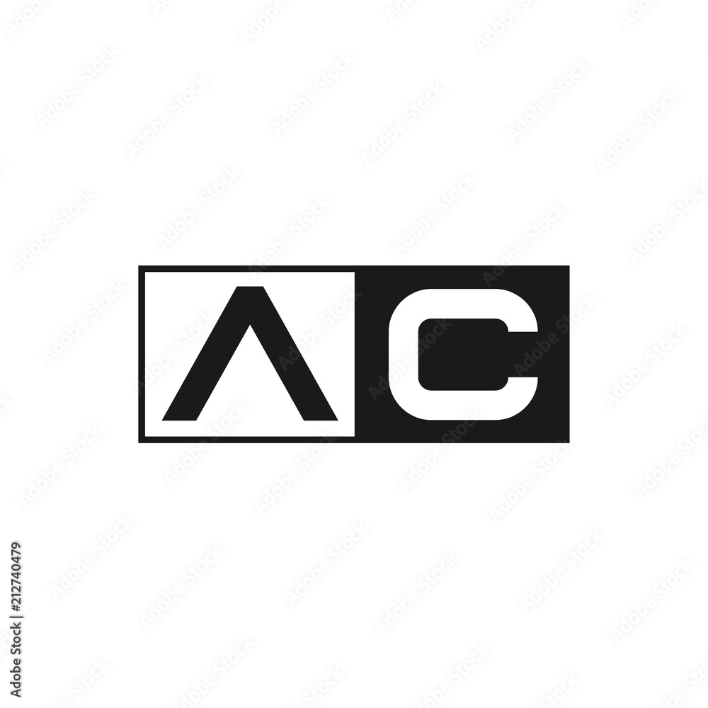 Initial Letter AC Logo Template Design Initial Letter AC Logo Template Design