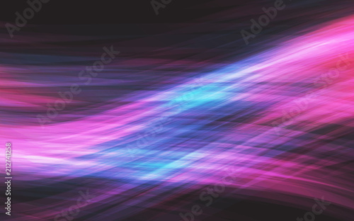 Glowing wave, magical light energy and motion background.