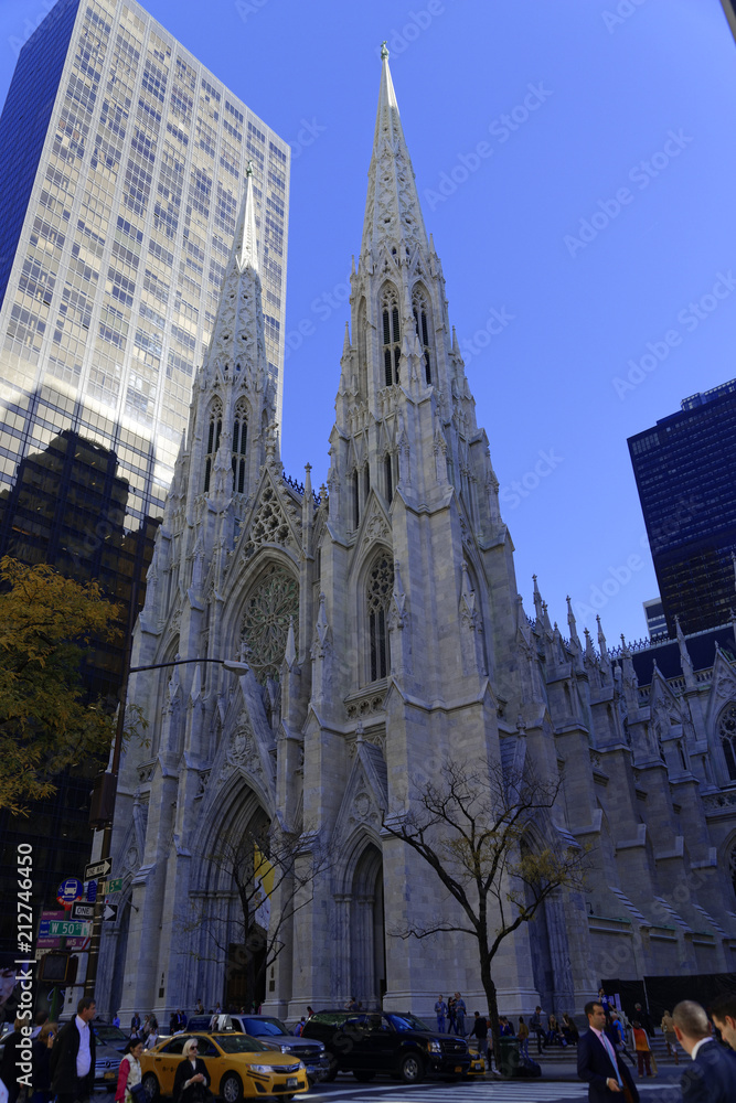 St. Patricks Cathedral in Manhattan, New York City, New York, USA, Nordamerika