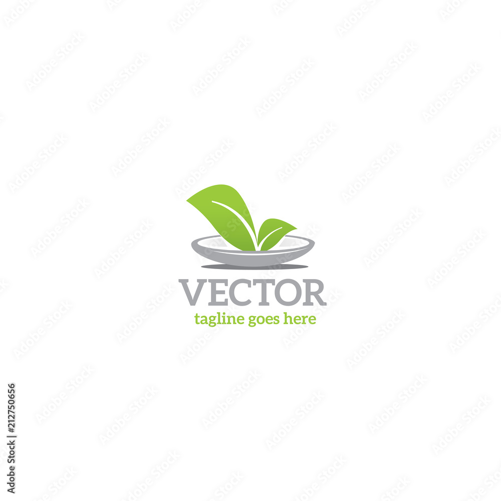 Green leaves in saucer, vegetable healthy food. Green leaves in saucer, vegetable healthy food.