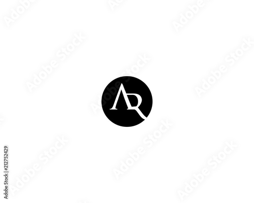ar letter logo