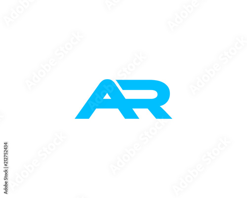 ar letter logo