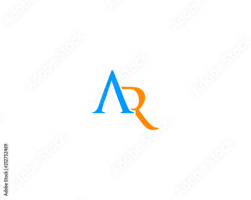 ar letter logo