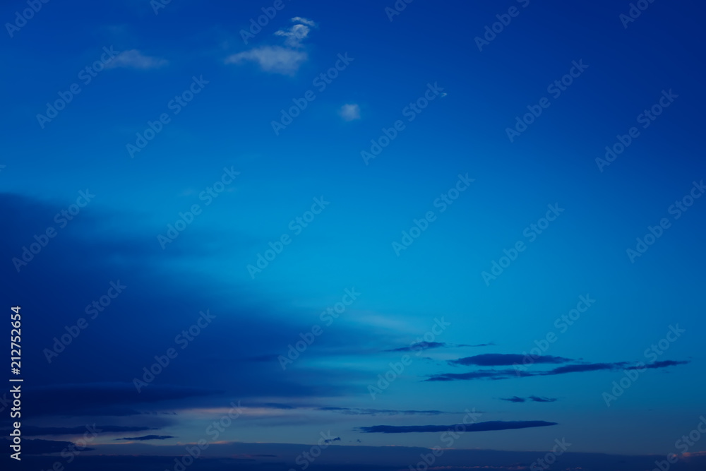 Obraz premium sky sunset