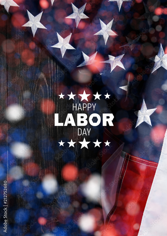 American flag background for Memorial Day or 4th of July