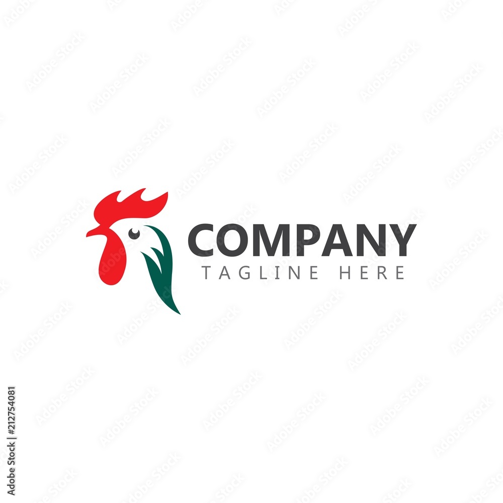Chicken Company Logo Vector Template Design Illustration Chicken Company Logo Vector Template Design Illustration