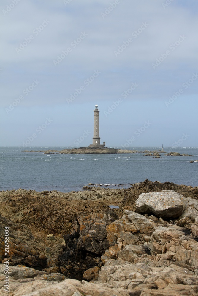 le phare de la Hague à port Goury,Auderville dans le Cotentin,Manche,Normandie,