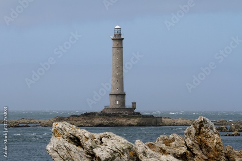 le phare de la Hague à port Goury,Auderville dans le Cotentin,Manche,Normandie, photo