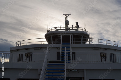 The Ferry from Horten to Moss connects Ostfold and Vestfold in Norway  