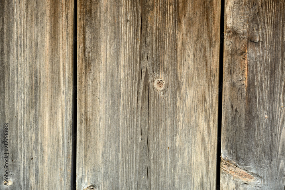 Fototapeta premium Weathered wood wall texture. Architectural background.