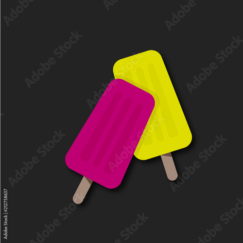 glace, vecteur