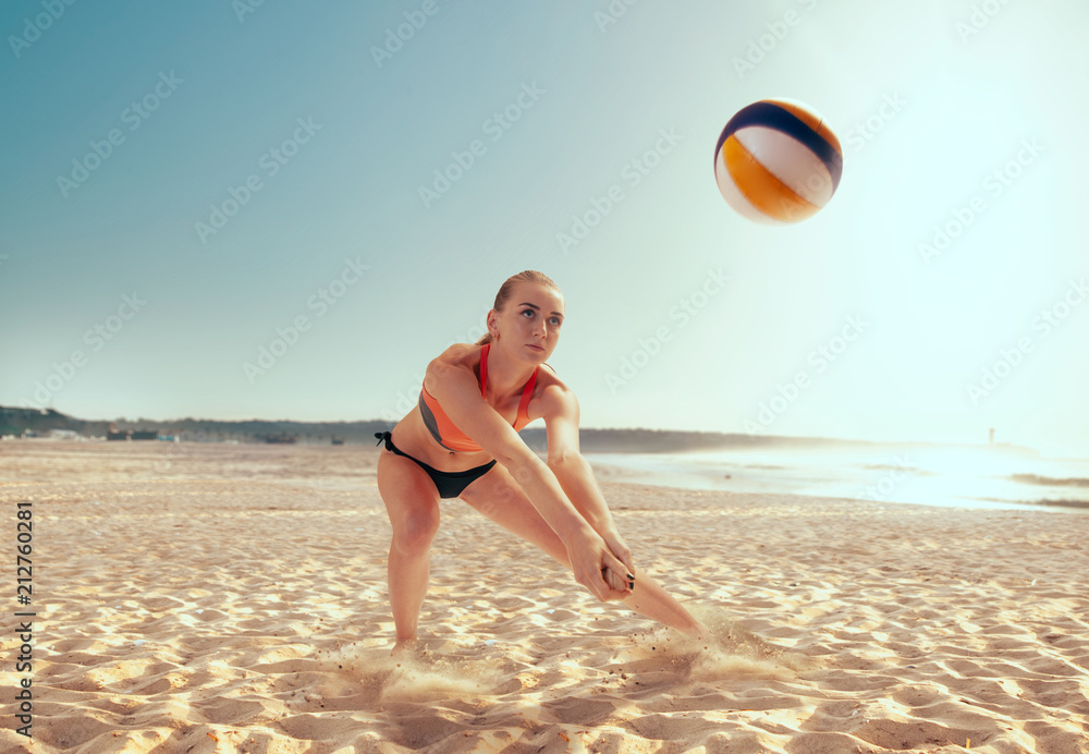Fotografie Beach volleyball