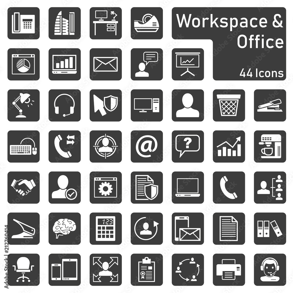 Office & Workspace - Iconset Office & Workspace - Iconset