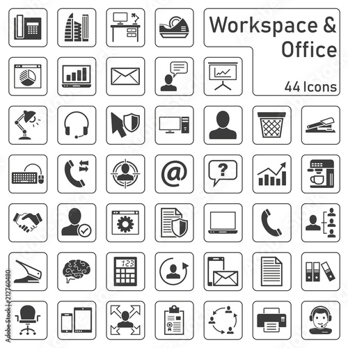 Office & Workspace - Iconset