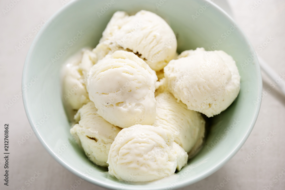 Low fat vanilla ice creams 