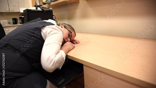 Sleeping at work 