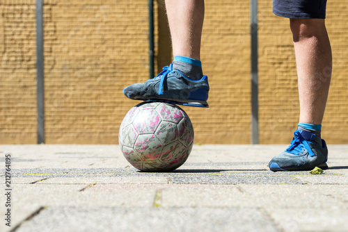 Obraz na płótnie Street soccer