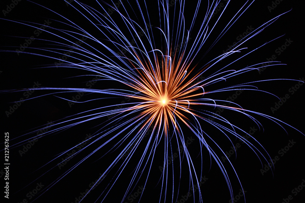 Fototapeta premium Beautiful Fireworks Explosion