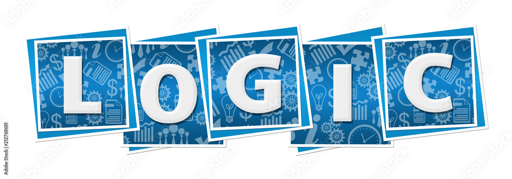 Logic Business Texture Blocks Blue Logic Business Texture Blocks Blue