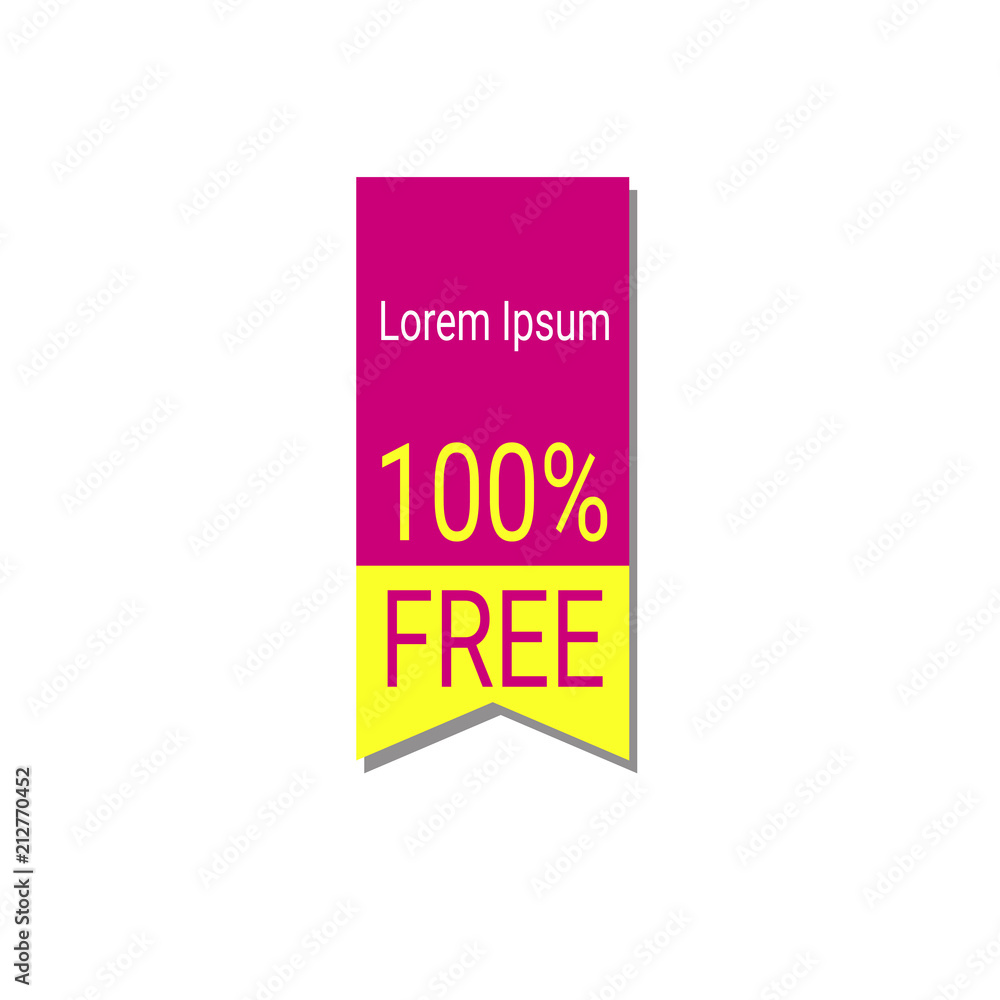 free label special offer icon isolated sticker badge logo design elements vector illustration free label special offer icon isolated sticker badge logo design elements vector illustration