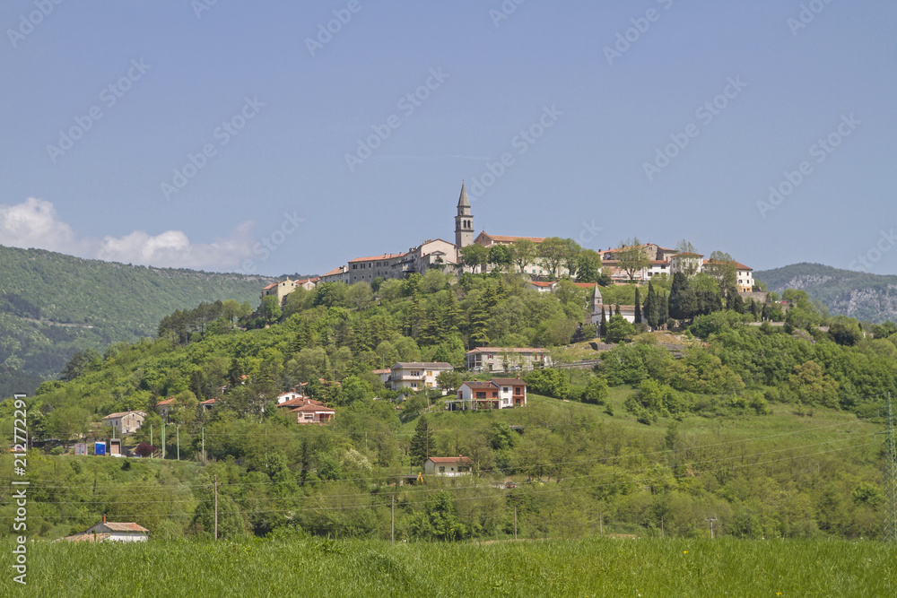 Buzet an der Mirna in Istrien