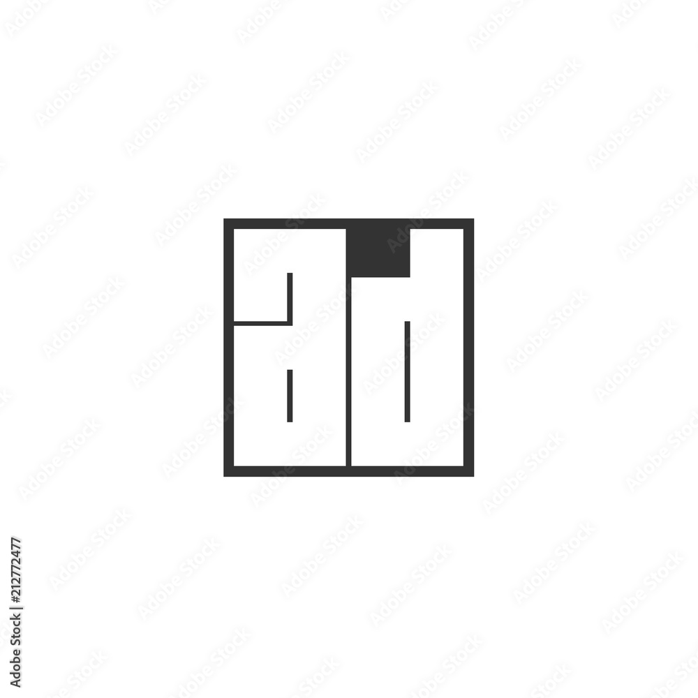 Initial Letter AD Logo Template Design Initial Letter AD Logo Template Design