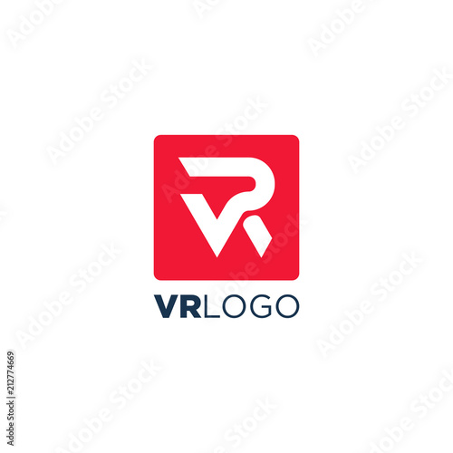 vr initial logo inspiration