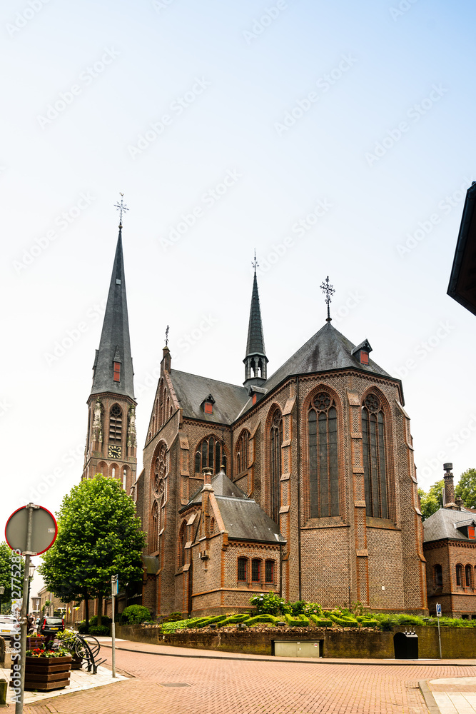 VAALS, THE NETHERLANDS - June 10, 2018: Saint Paul's Church, Vaals, Netherlands