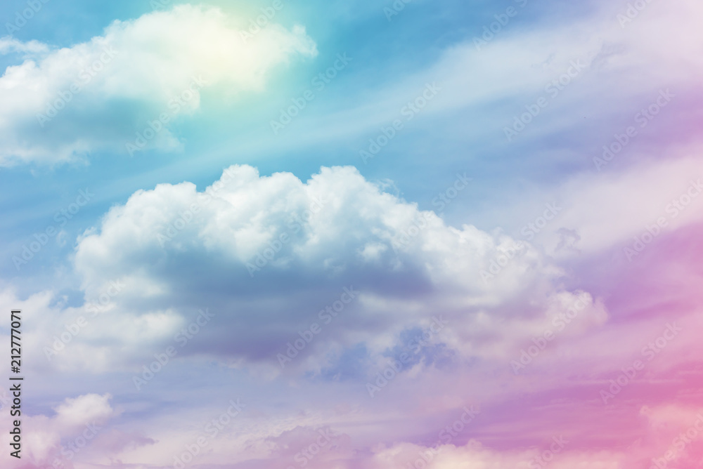 sun and cloud background with a pastel colored
sun and cloud background with a pastel colored