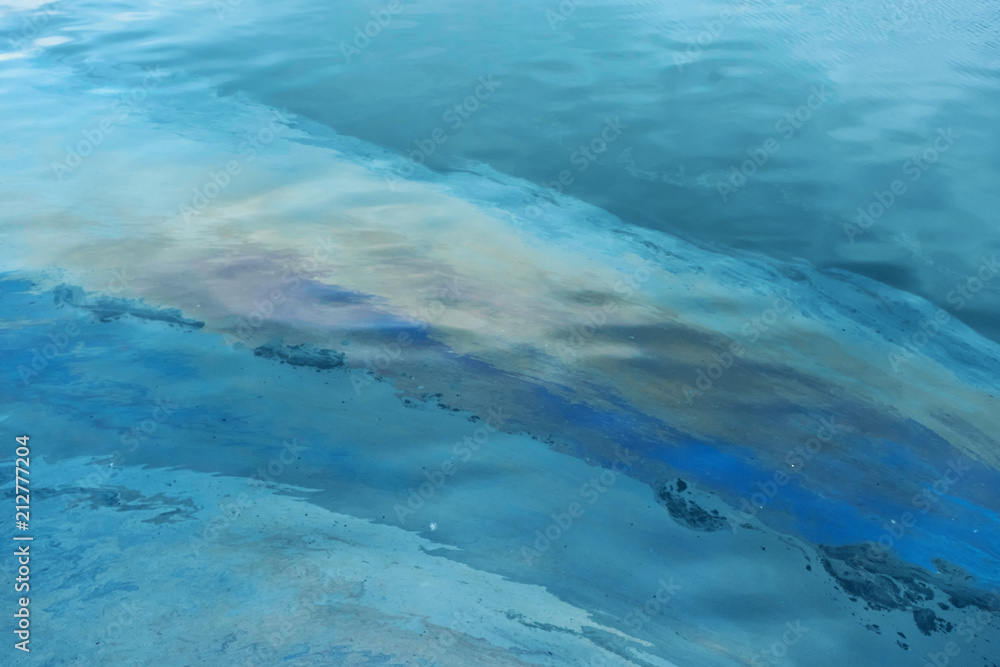 oil spill in water