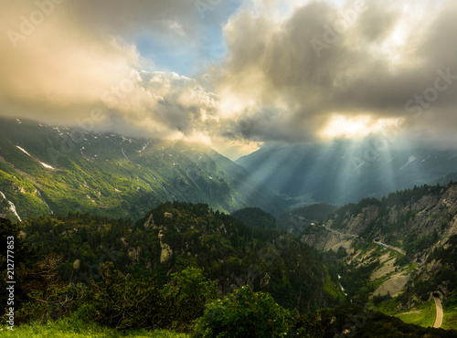 Susten Pass in Switzerland