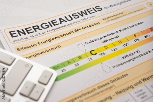 Energieausweis zum Stromverbrauch um Strom zu sparen