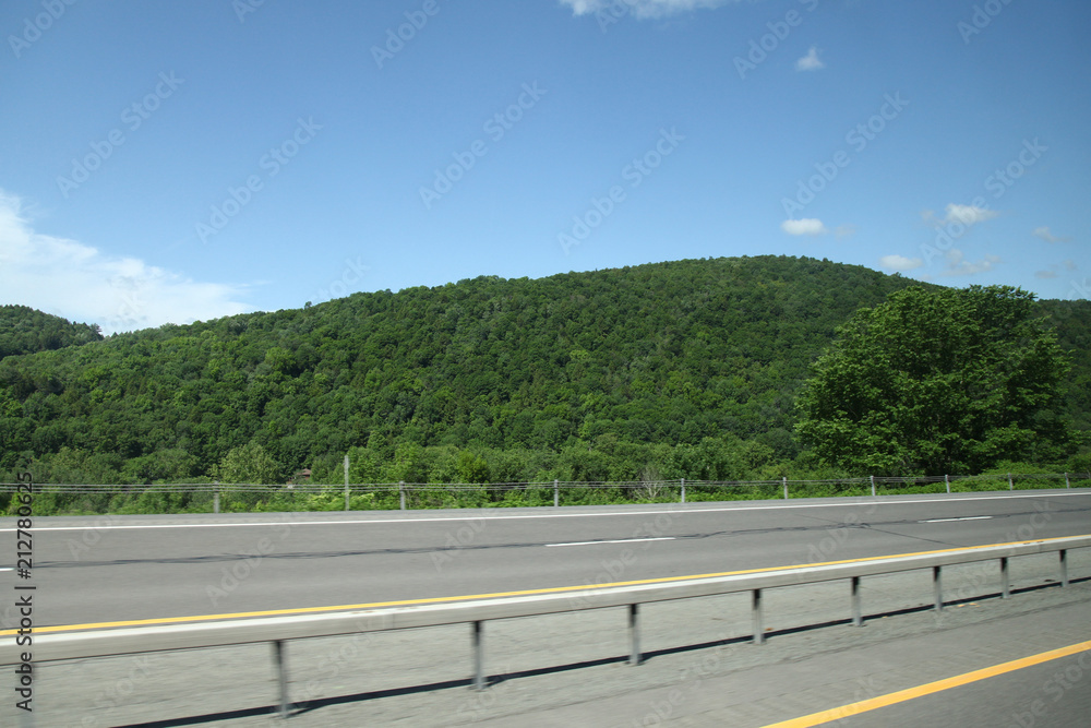 Landscape mountain in New York ,USA