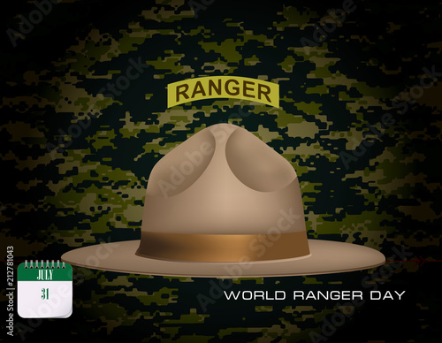 Post card Ranger Day
