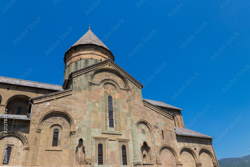 Svetitskhoveli Orthodox Cathedral (UNESCO World Heritage site) in Mtskheta, Georgia