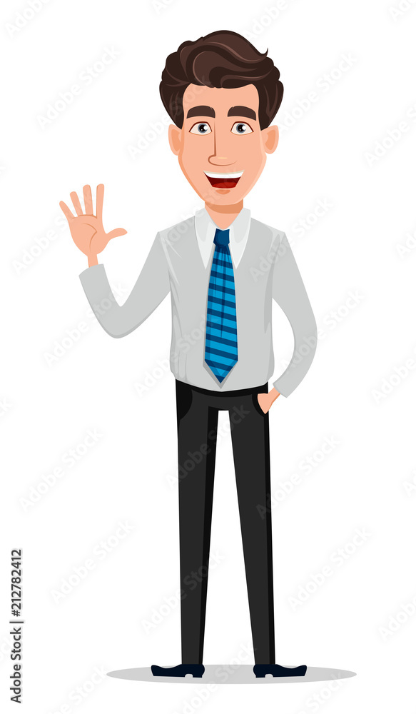 Business man in office style clothes Business man in office style clothes