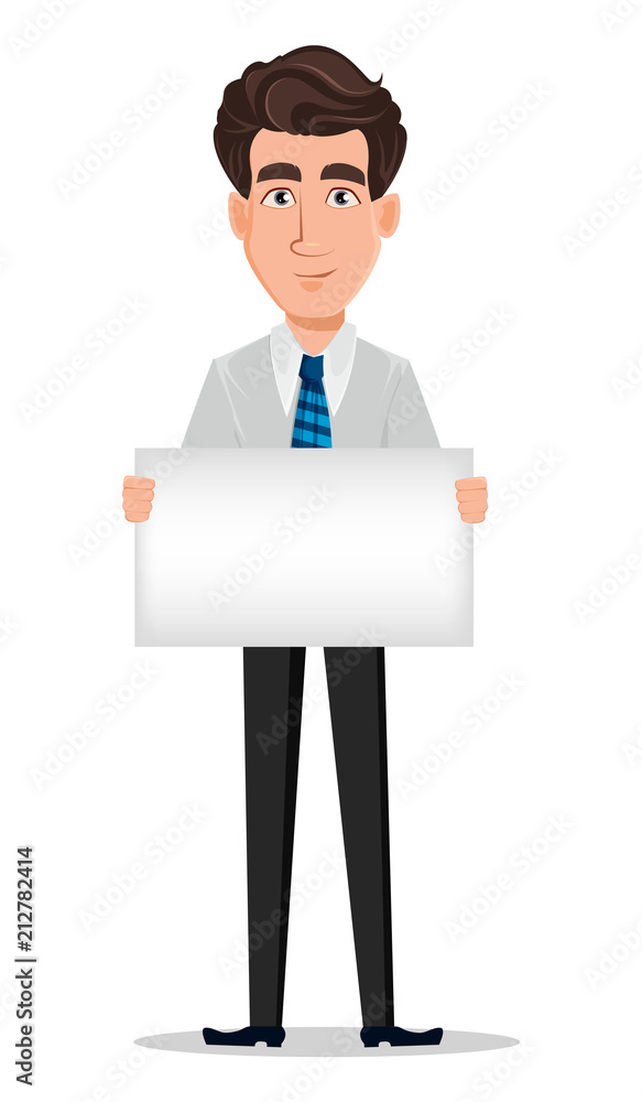 Business man in office style clothes Business man in office style clothes
