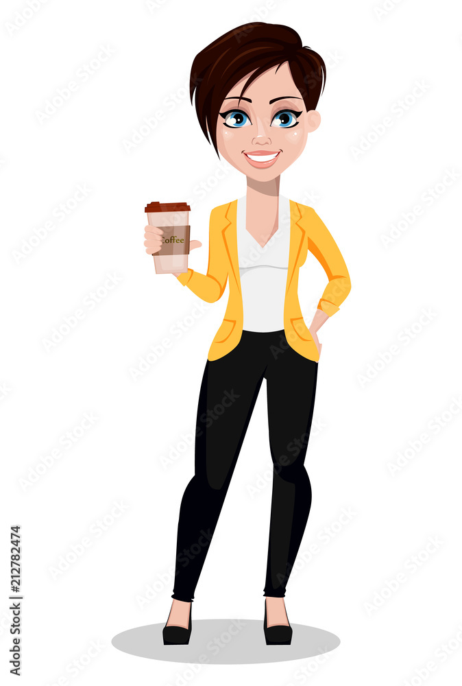 Business woman, freelancer, banker Business woman, freelancer, banker