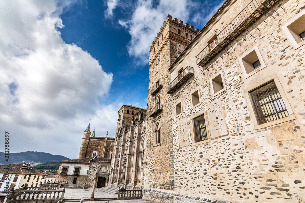 Royal Monastery of Santa Maria de Guadalupe, province of Caceres, Extremadura, Spain