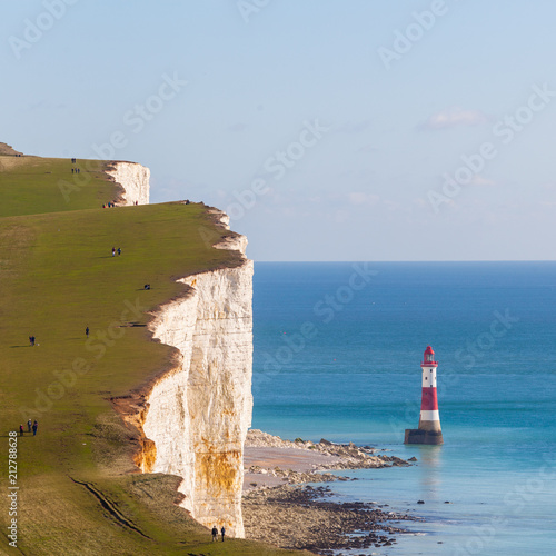 Seven sisters on the coast of Kent photo