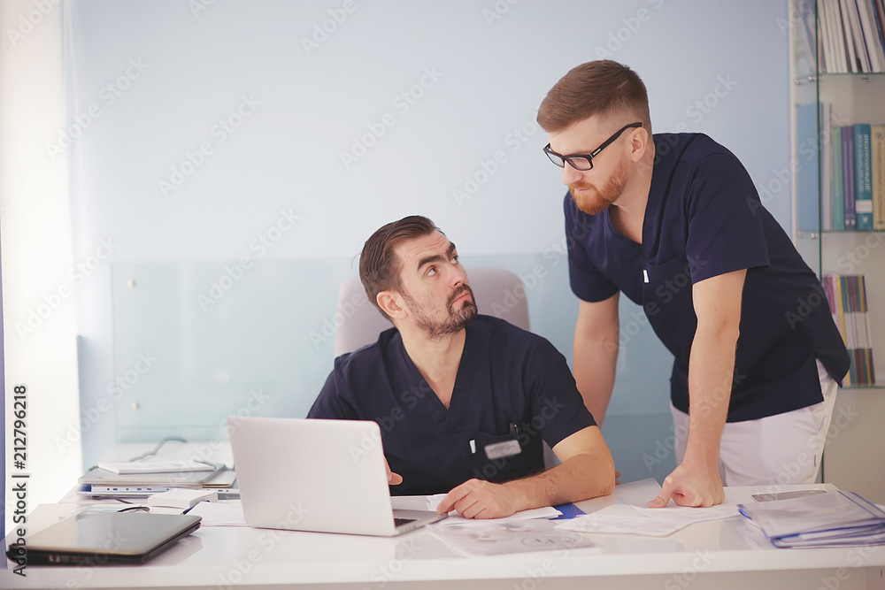ambulance doctor / medical clinic, doctors in medical uniform, emergency medical assistance ambulance doctor / medical clinic, doctors in medical uniform, emergency medical assistance