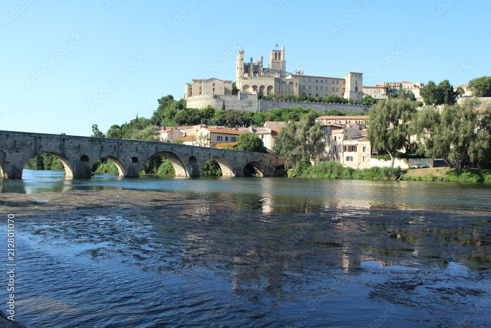 cathédrale saint-nazaire à béziers en france