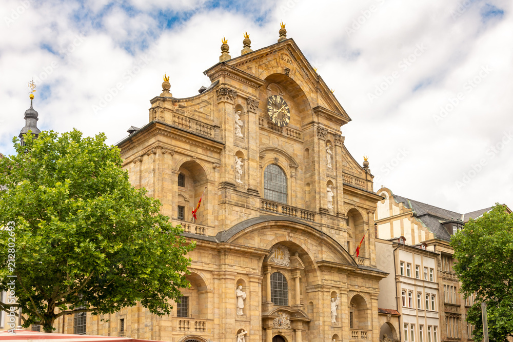 Facade of St. Martin church in Bamberg Facade of St. Martin church in Bamberg