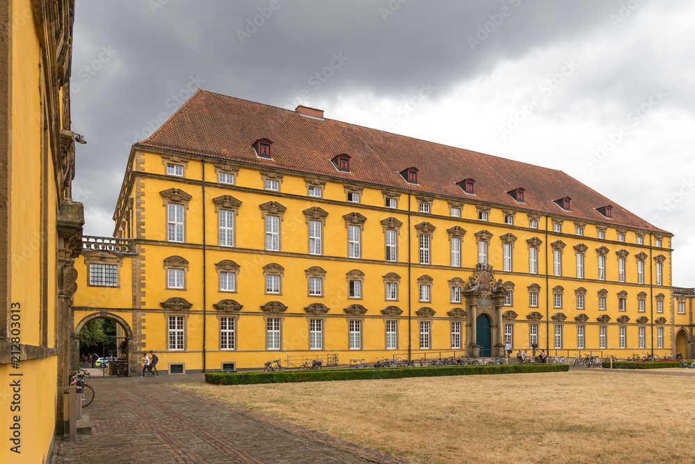 Obraz premium osnabrueck historic castle germany