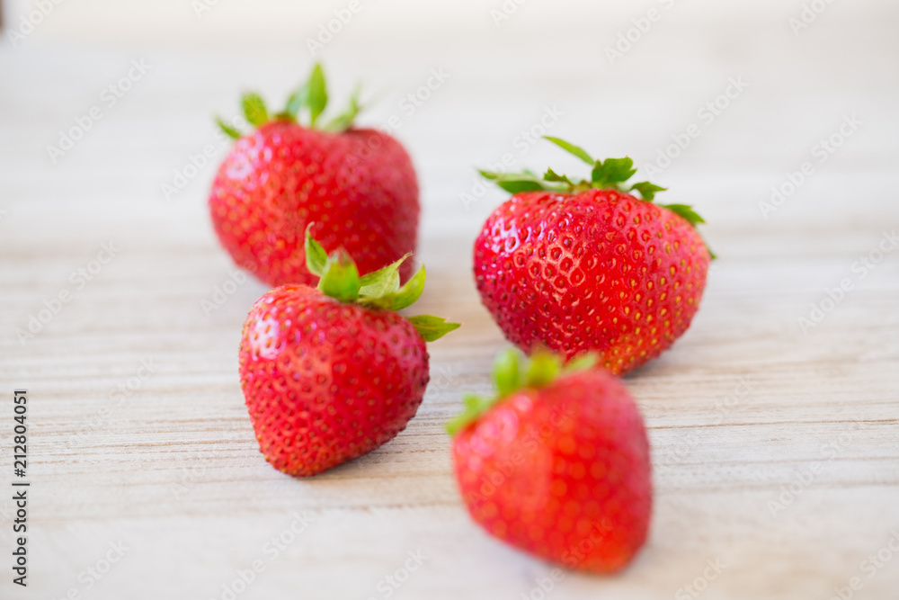 Red Ripe Strawberries