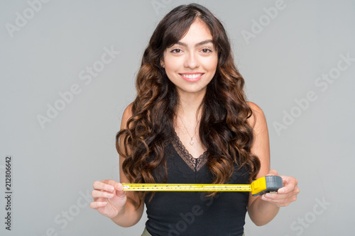 Young Woman Working With Tools