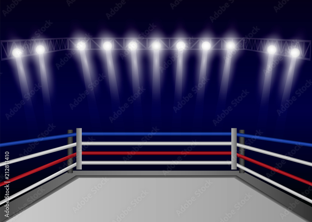 Amazon.com : Loccor 10x6.5ft Fabric Boxing Ring Backdrop Boxing MMA Arena  Stage Lights Photography Background Boxing Sport Club Decorations Boys Kids  Adults Birthday Party Decoration Baby Shower Photo Studio Props :  Electronics