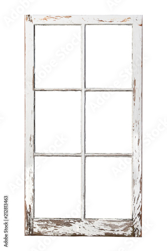 Old 6 pane window